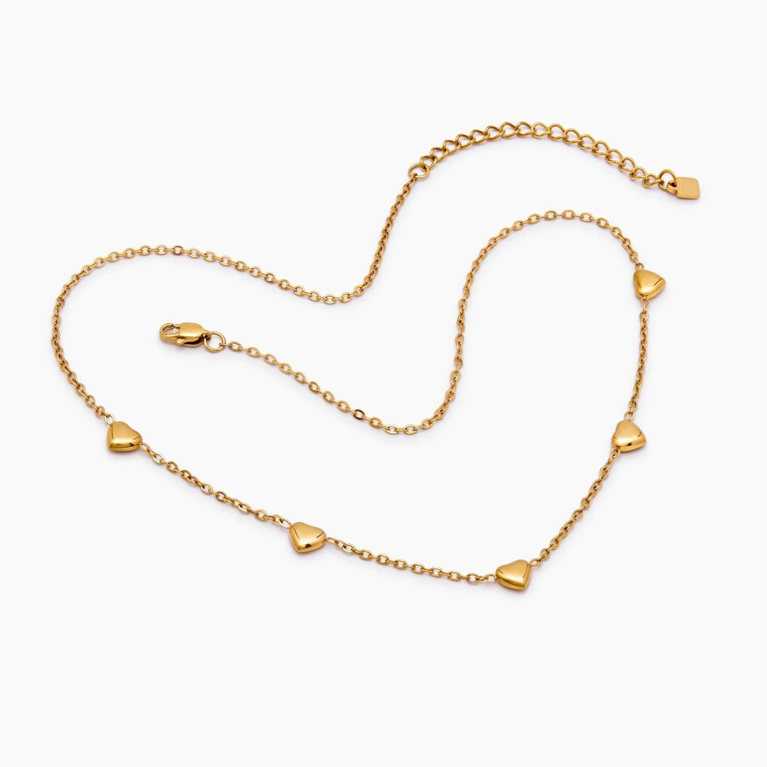 Embossed Heart Necklace