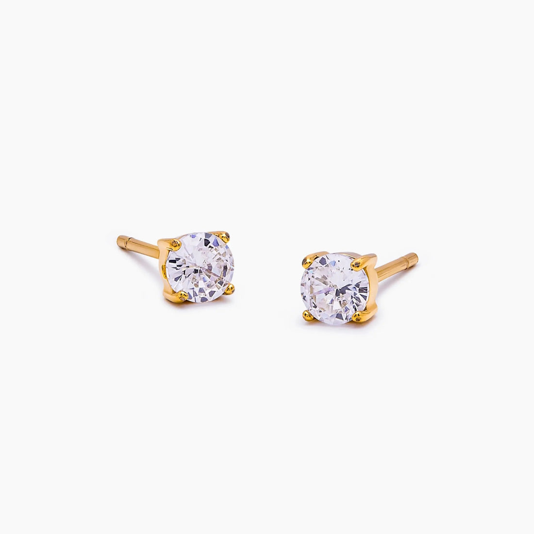 Essential Solitaire Stud Earrings