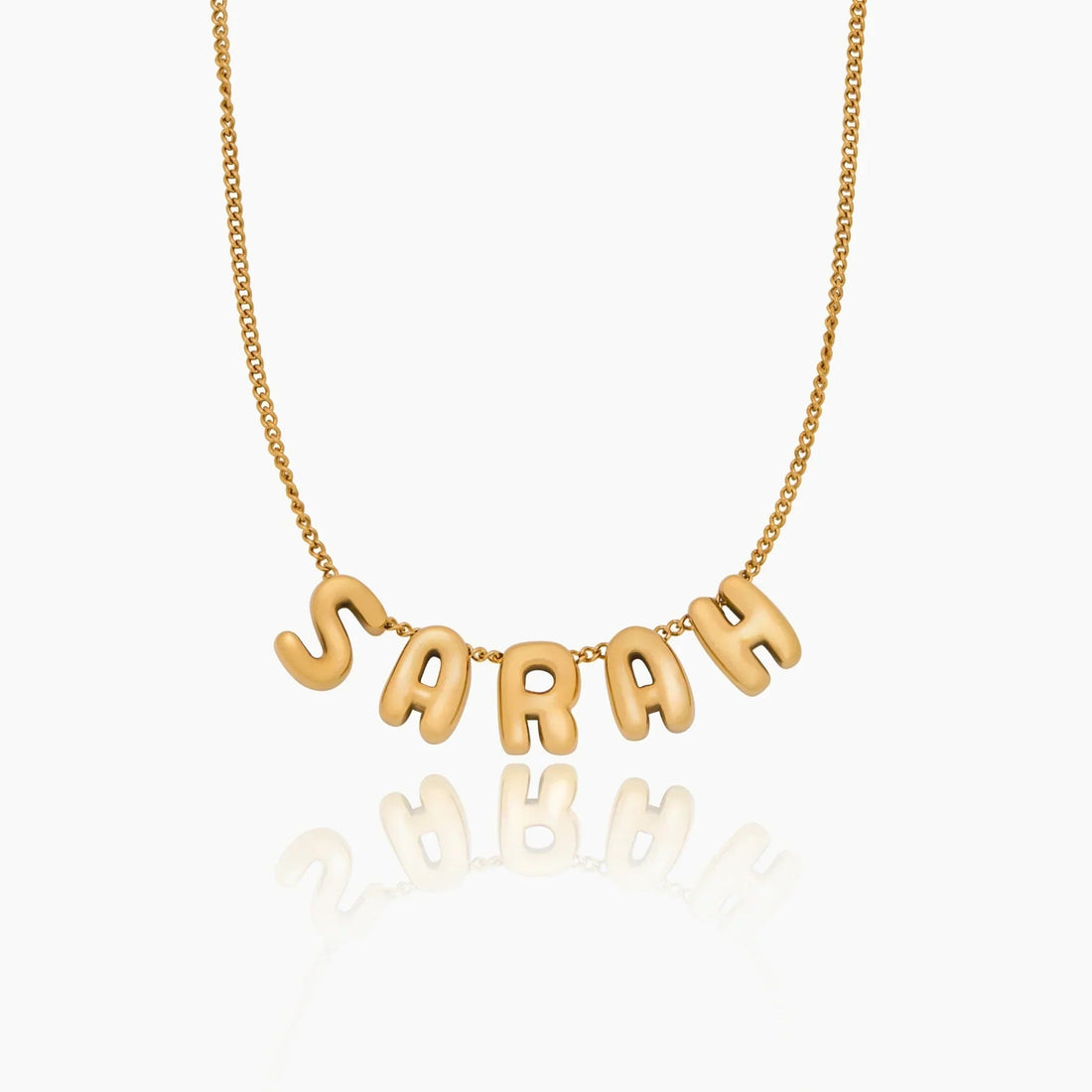 Bubble Personalised Name Necklace