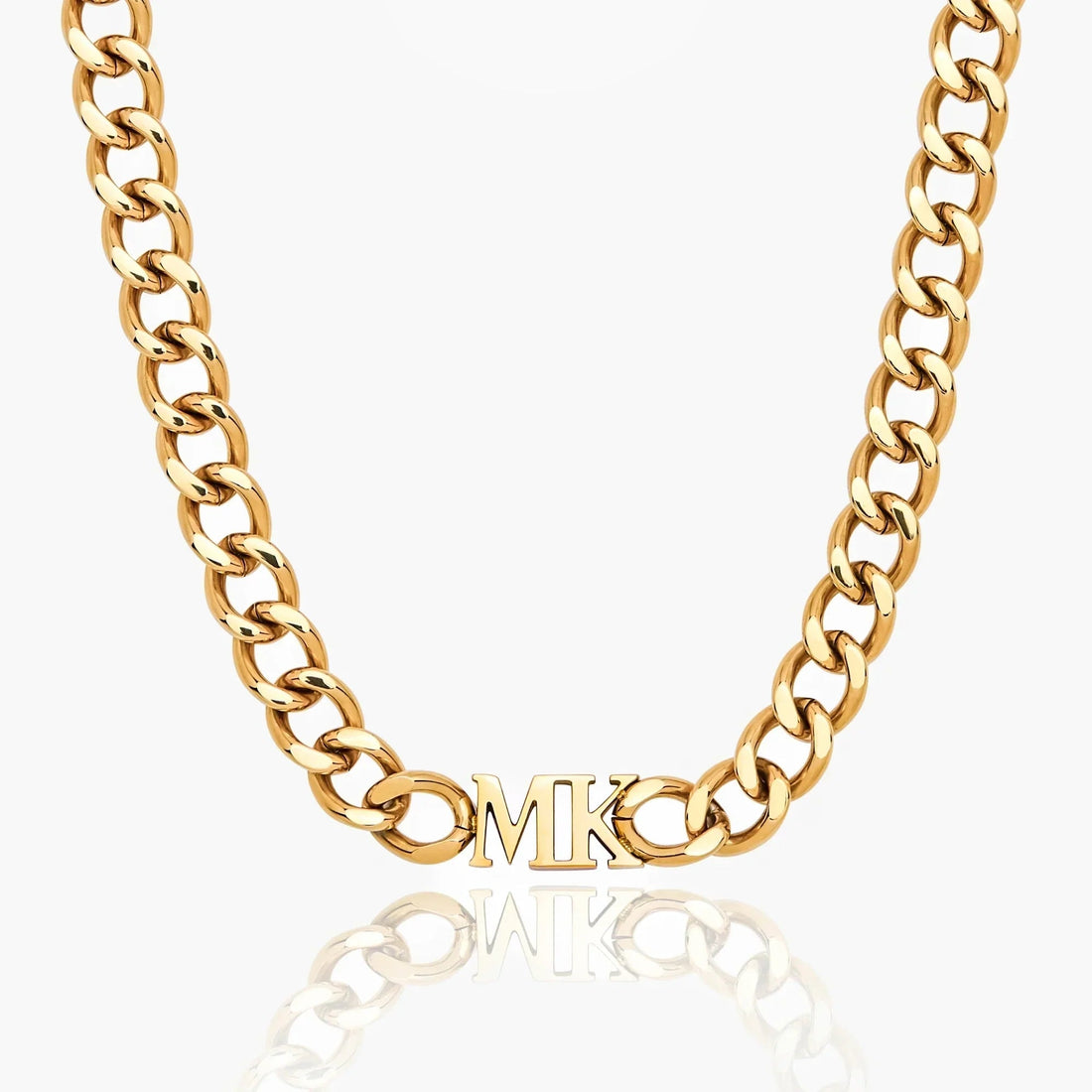 Choker Necklace with Initial