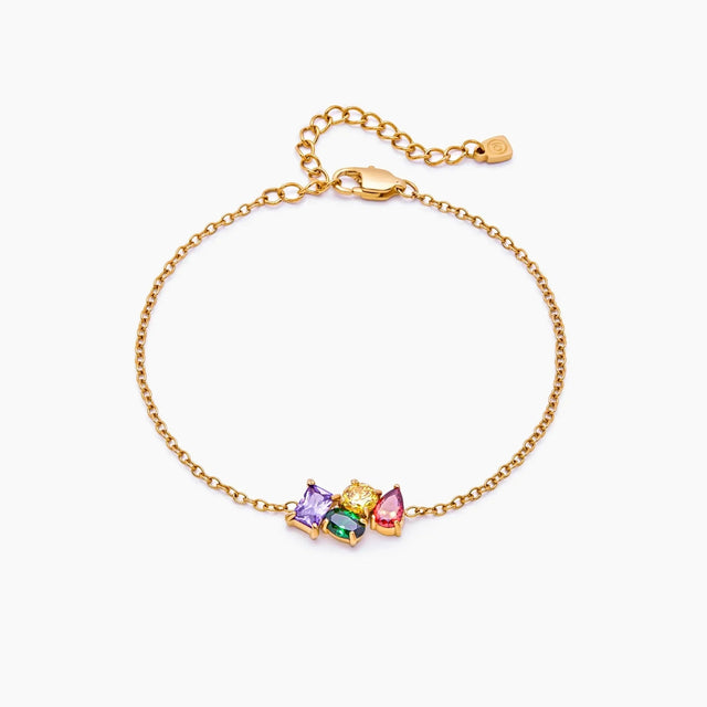 Personalised Legacy Bracelet with Birthstones