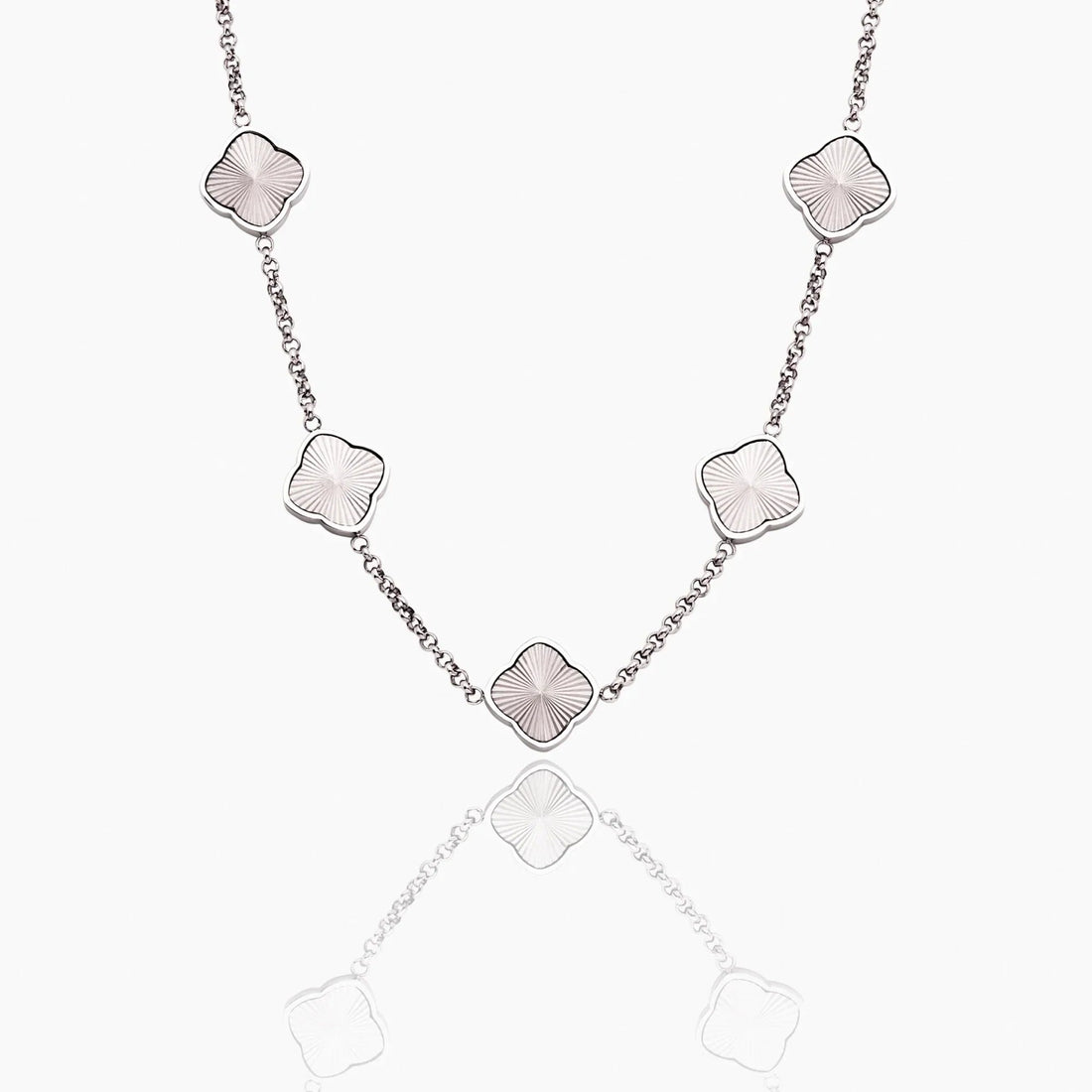 Sunburst Clover Necklace