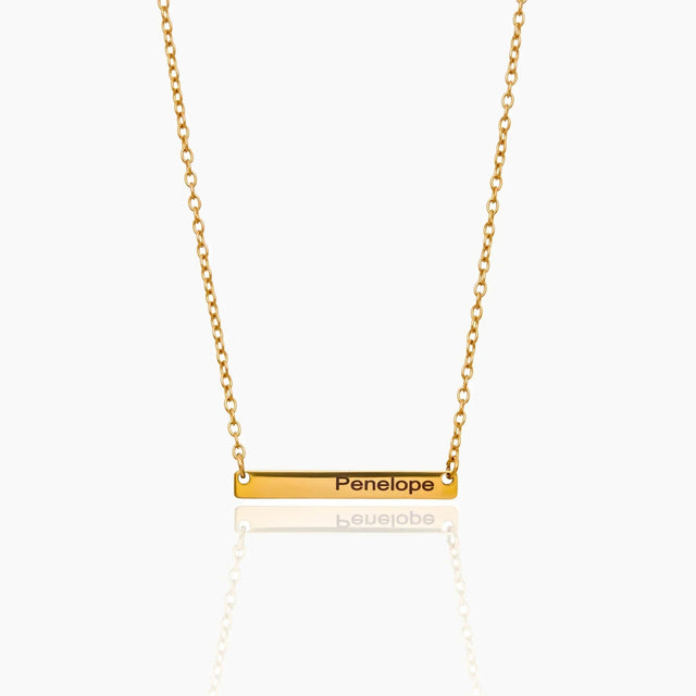 Customisable Bar Necklace