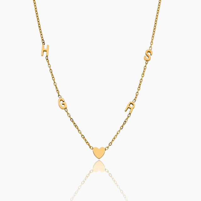 Multi Initial Necklace