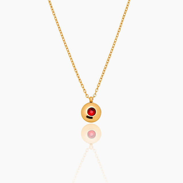 Mini Birthstone Pendant Necklace