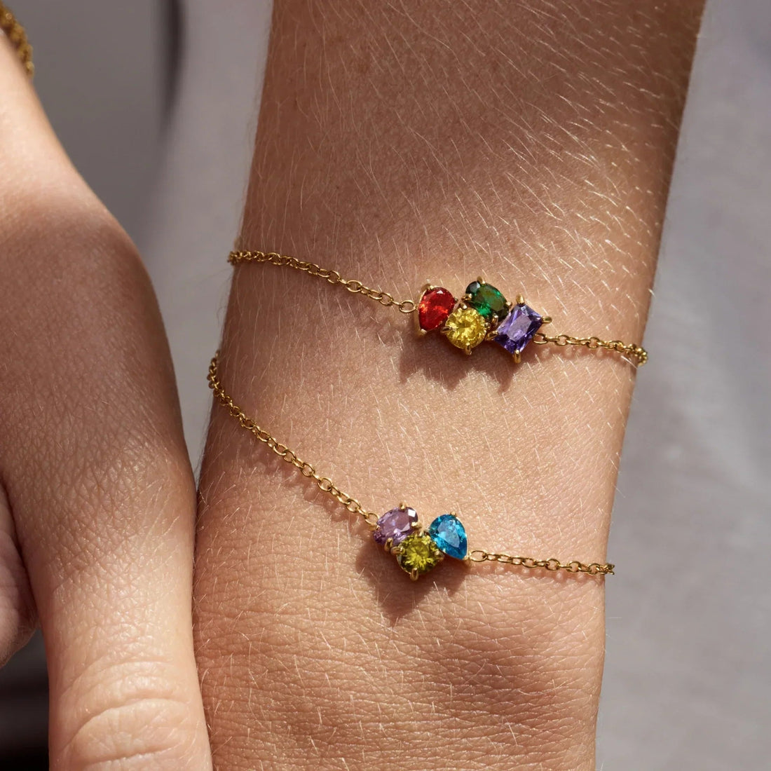 Personalised Legacy Bracelet with Birthstones