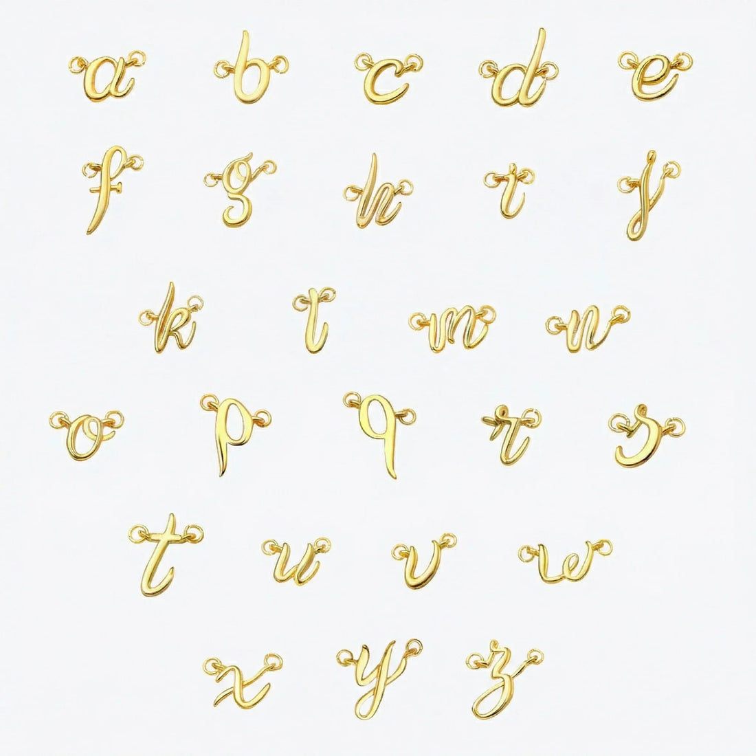 Delicate Bracelet with Cursive Initial